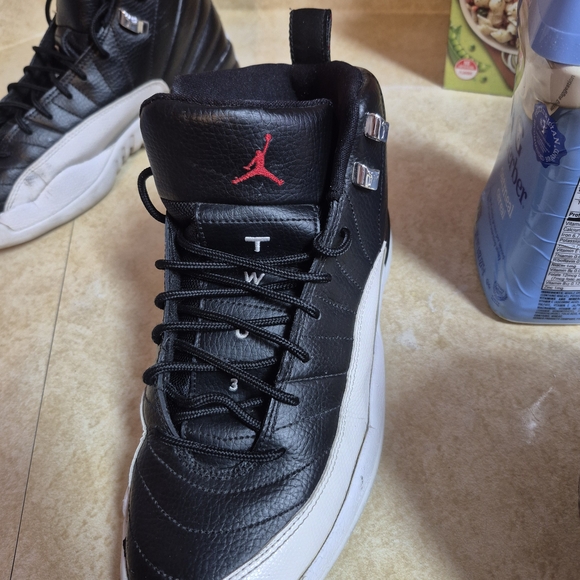 Jordan Kids Black and White Sneakers - Picture 3 of 5